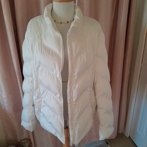 Athletic Works Woman white Puffer Jacket size 2X